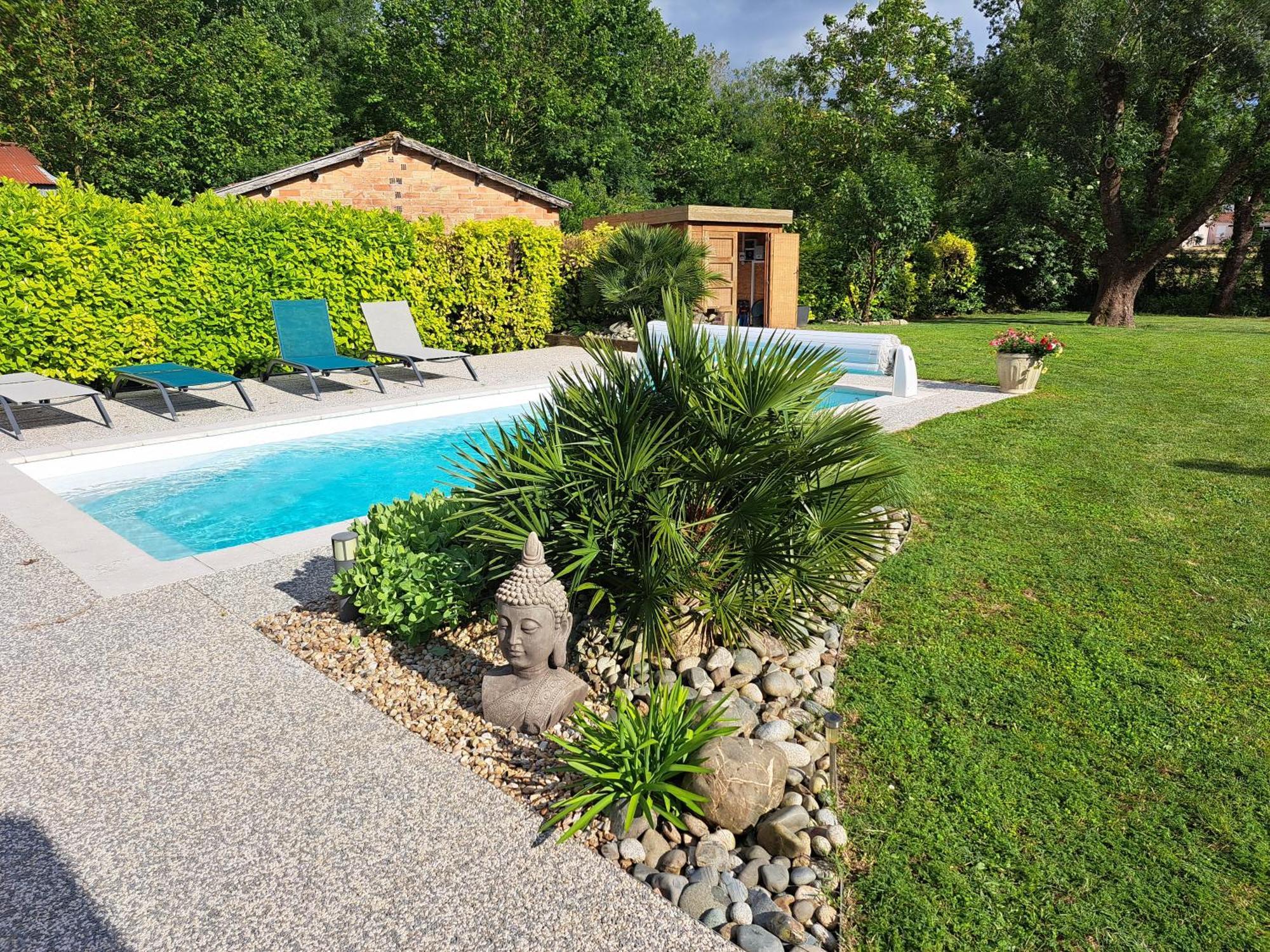 Chambre D Hote La Riviere 45M2 Jardin Et Piscine Aigrefeuille-dʼAunis Exteriér fotografie